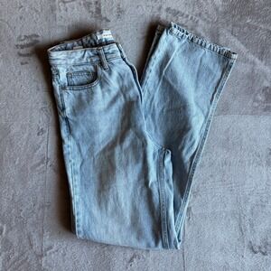 PacSun 90s Boyfriend Light Wash High Rise Straight Leg Jeans Size 27